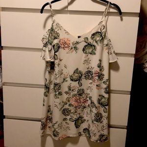 COLD SHOULDER SUMMER DRESS DESIGN LAB